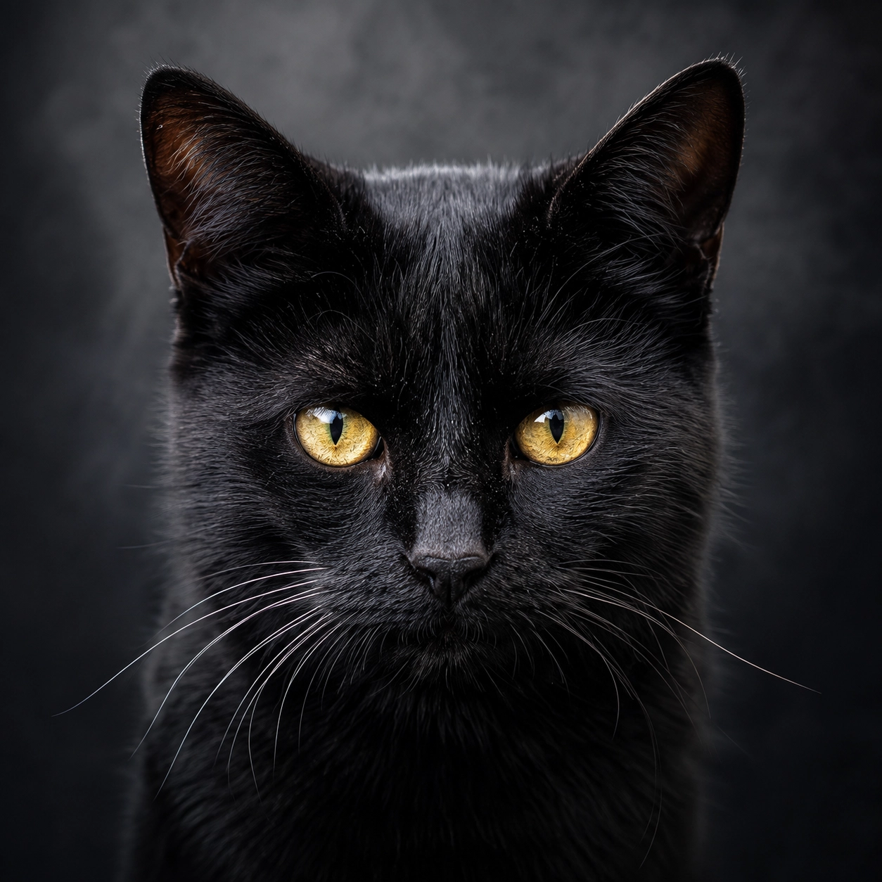 Individuelles Katzenportrait auf Leinwand - mit KI erstellt