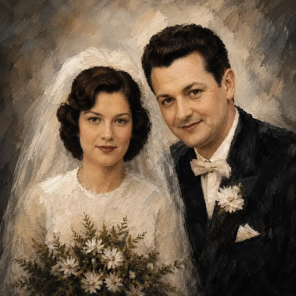 Hochzeit gemalt